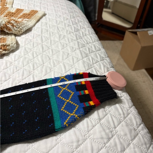 Vintage Sesame Street Elmo Colorblock Turtleneck Sweater - Picture 11 of 12